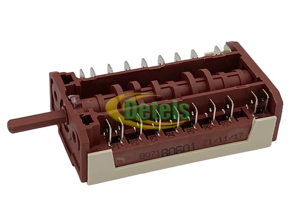 Перемикач режимів 807180601 для духовки Electrolux, Zanussi, AEG (3570596019)